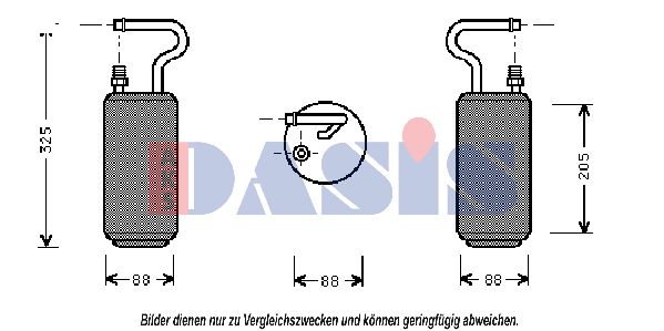 AKS DASIS Осушитель, кондиционер 801940N